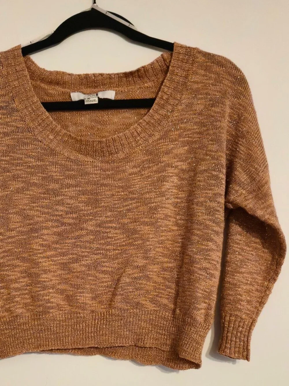 Forever 21 vintage knit crop top (L)